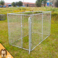 Galvanized Outdoor Large Chain Link Dog Kennel