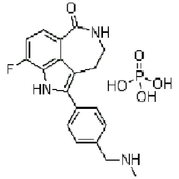 Rucaparib; AG-014699; PF-01367338 fosfato