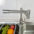 Grifo de lavabo de cocina de acero inoxidable de 360 ​​grados