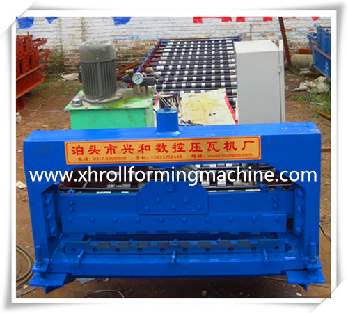 800 shutter door roll forming machine