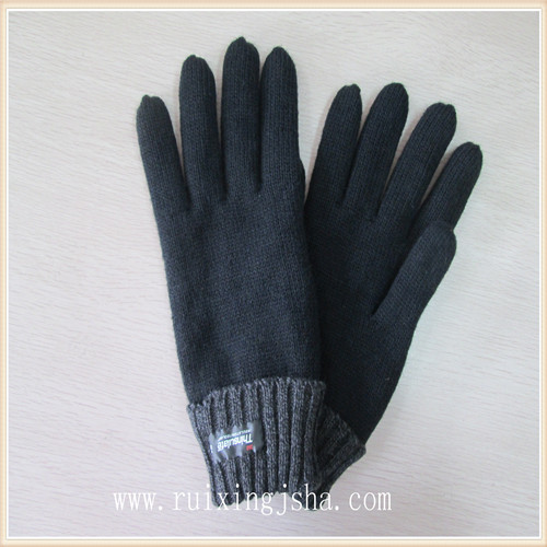 Men Thinsulate Lining Knitted Winter Gloves Men Thinsulate Lining Knitted Winter Gloves