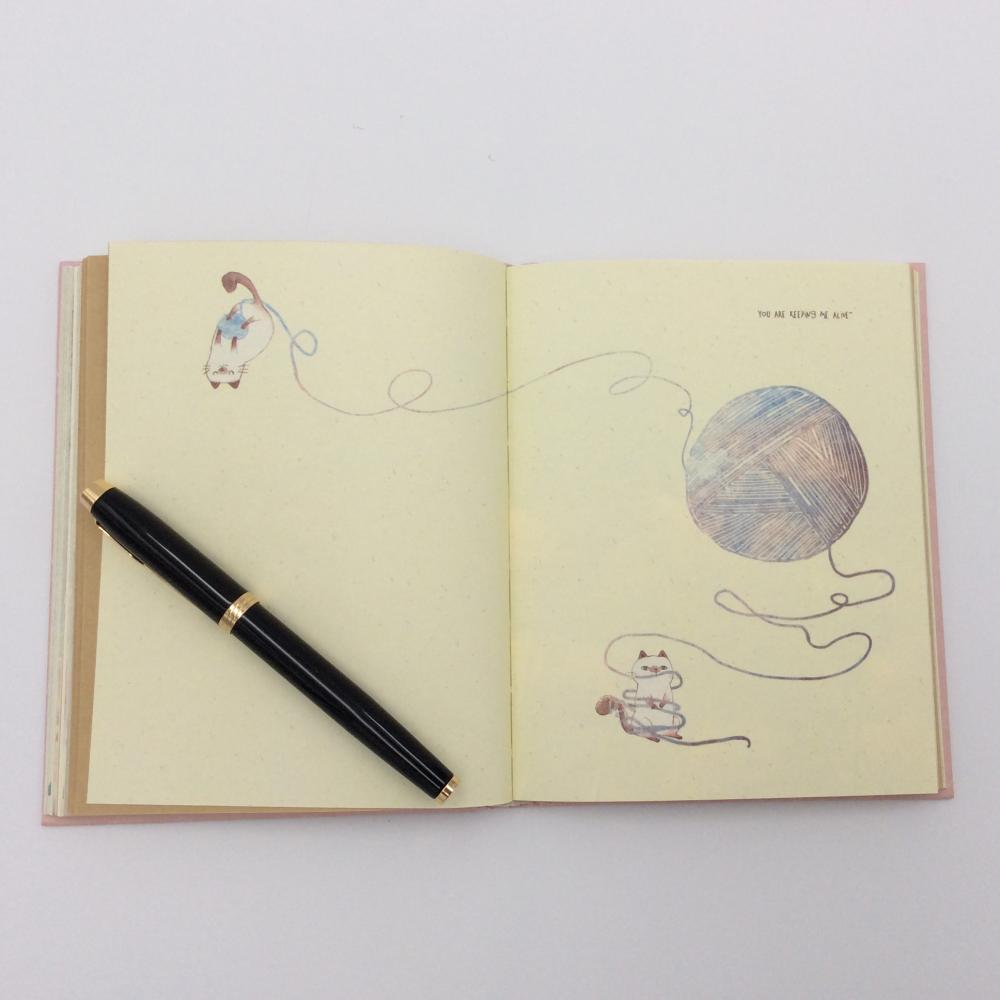 A5 lined notebook