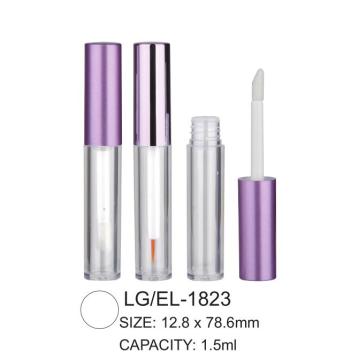 Contêiner plástico cosmético redondo lipgloss/delineador lg/el-1823