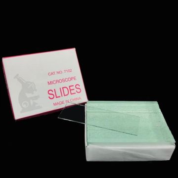 Disposable Cut Edges Plain Glass 7102 Microscope Slide