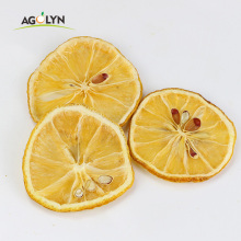 healthy fruit flavor tea ingredient with high vitamin C green lemon slice