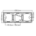 DOT ECE genehmigt LED Tail Stop Turn umgekehrten Kombination leicht, wasserdicht, Heavy Duty