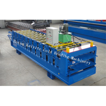 Trapezoidal Roofing Sheet Double Layer Roll Forming Machine