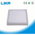 8W Integrated Rimless Square Surface Mounted Panel Light