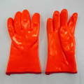 Guantes de trabajo de invierno PVC bañado óleo industrial