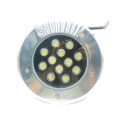 12W Branco Quente Branco Fresco RGB Cor LED Luz Subterrânea / LED Inground Light Exterior