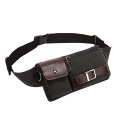 Vintage Men's Shoulder Fanny Waist Sports Belt Pack