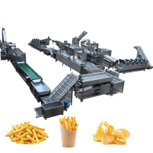 500KG/H Frozen Fried Potato Fries Production Line