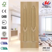 JHK-020 Mais vendidos Home Depot Contraplacado EV ASH 5317 Folheado Interno Moldado Porta MDF Pele Mais Popular