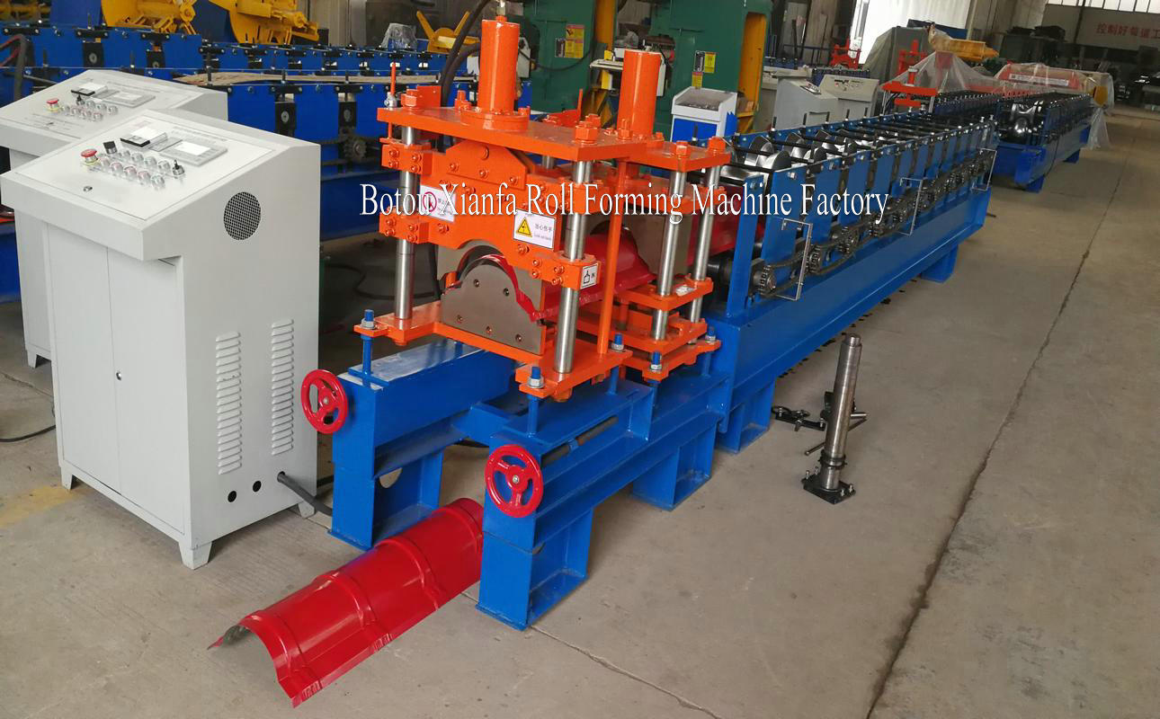 roof tile ridge cap forming machine