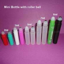 Roller Flasche 8ml schwarz auf Rollen