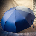 Автоматический открытый черный складной тип Golf Umbrella Rum0704-09