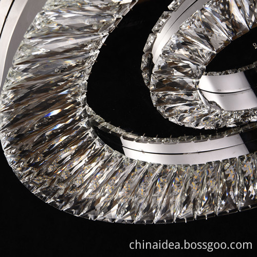 crystal ceiling light