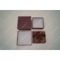 Ribbon bow purple cosmetic box