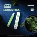 Lana Stick 1500 Puffs Unidad vape desechable 10pcs / caja