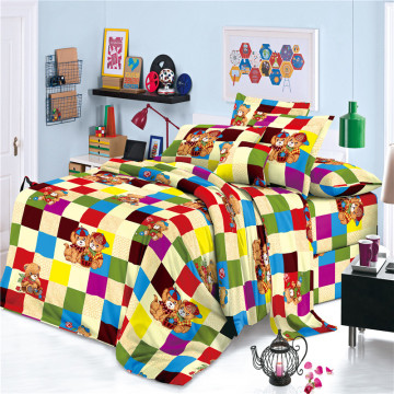 Tissu uni en polyester respirant multicolore pour enfants