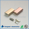 Adaptador USB Micro Magnetic reversível de 5 pinos para Android