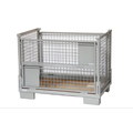 Collapsible and Galvanized Wire Steel Storage Container