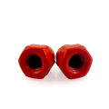 Red Din1587 Acorn Nuts/ Hex Dome Cap Nuts