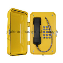 Teléfono inalámbrico resistente a la intemperie, teléfono inalámbrico de túnel, teléfonos SIP para servicio pesado