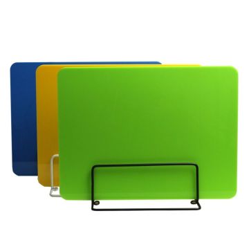 Counter plastic sneeze guard divider partition board