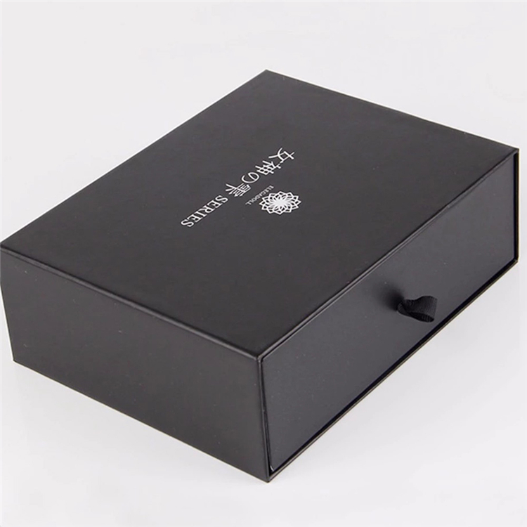 Black Paper Bracelet Gift Box For Jewelry