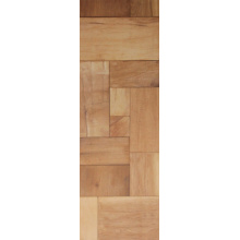 Commercial 12.3mm Woodgrain Texture Teak Water Resistant Laminated Floor