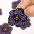 beaded Flowers Patches Sew on Embroidery patch