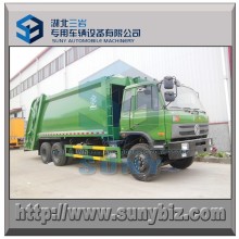 El más barato 6X4 Dongfeng 20 M3 camión de basura compactador