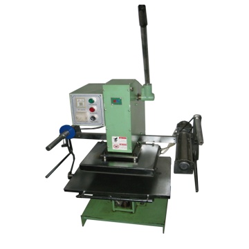 Manual flat hot stamping machine for invitation cards greeting cards