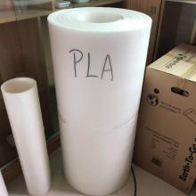 White biodegradable PLA foam sheet 15-20 times foamed