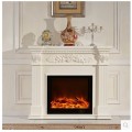 Wooden Electric Fireplace Mantel 120cm