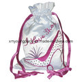 Promotional Custom Large Reusable Travel Shoe Cotton Canvas Drawstring Laundry Bag