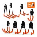 8-Pack Steel Rust Resistant Garage Hooks