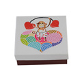 White Custom Logo Paper Gift Box for Children