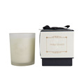 scented glass jar candle with luxury gift box