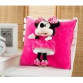 Coral Fleece 3D Animal Cushion / Blanket Animal Throw 3D Blankt Animal Blanket Toy Blanket Toy Cushion Multifunctional Blanket