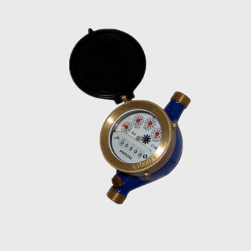 Multi Jet Rotary Vane Wheel Brass Type Water Meter