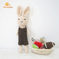 Organic Cotton Amigurumi Doll Bunny Toy Baby