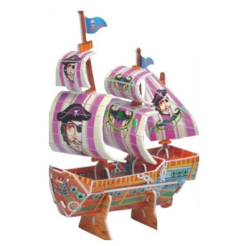 Nouveauté 3D Corsair bricolage papier Puzzle