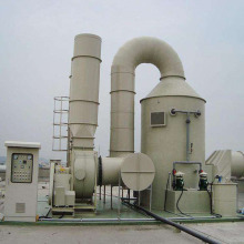 Torre de desulfuración para la purificación de biogás