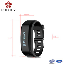 Mode neueste Design Herzfrequenz Smart-Armband mit wasserfesten Bluetooth-Uhr