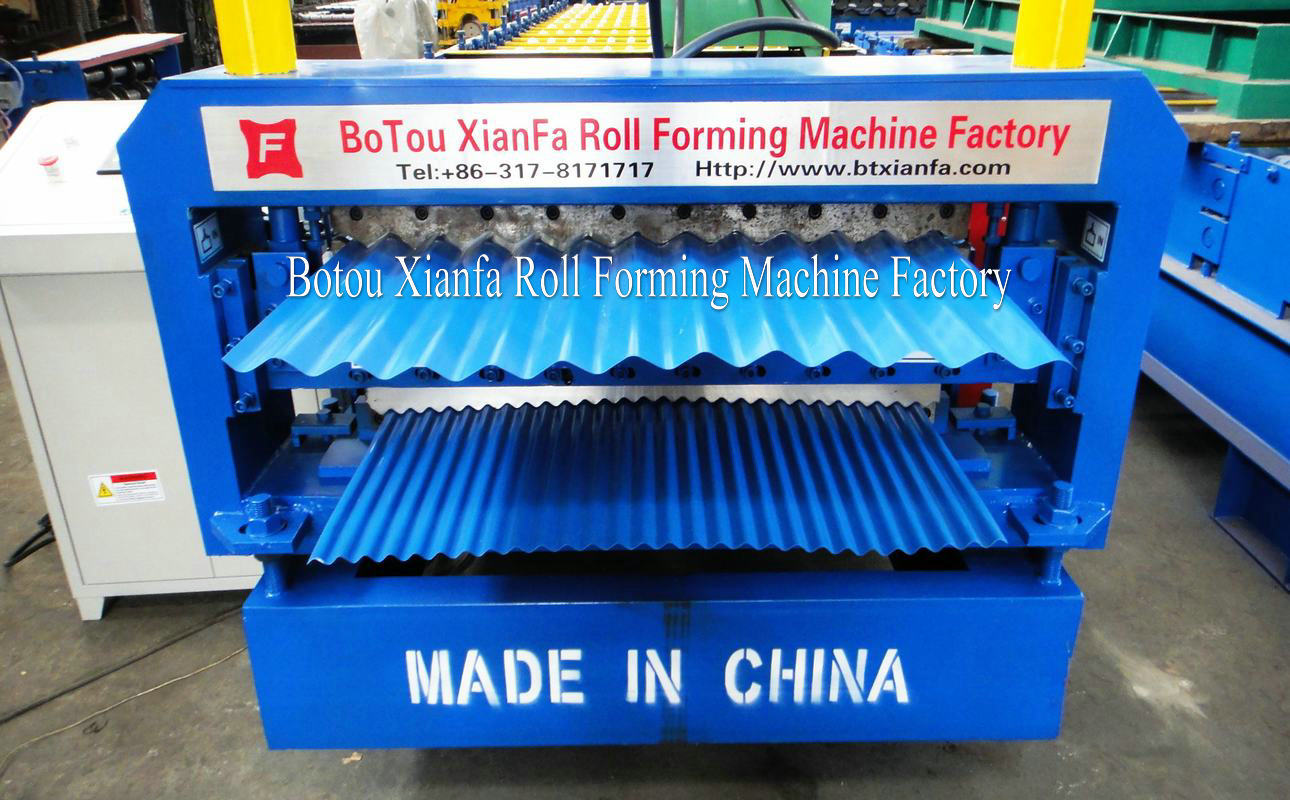 corrugated forming machine