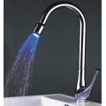 LED Tap Brass Kitchen Faucet