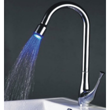 LED Tap Brass Kitchen Faucet