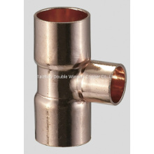 Reducer Tee Copper Fittings for Refrigeration Fitting